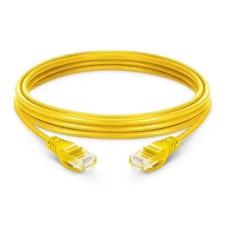 Safenet 34-3031YL 3 Meter Cat6 LSZH UTP Patch Cord Yellow